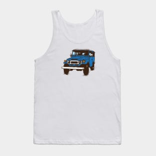 FJ40 Blue Tank Top